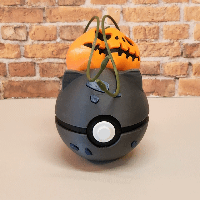 Bulbasaur Halloween Pokeball